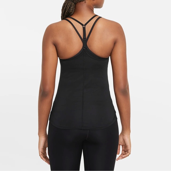 Nike Dri Fit Black Neutral Running Athletic Workout Tank Top Women’s Camo - Picture 3 of 9